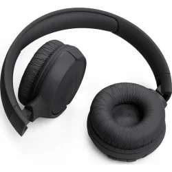 JBL Tune 520BT Ασύρματα / Ενσύρματα On Ear Ακουστικά με 57 ώρες Λειτουργίας και Quick Charge Μαύρα