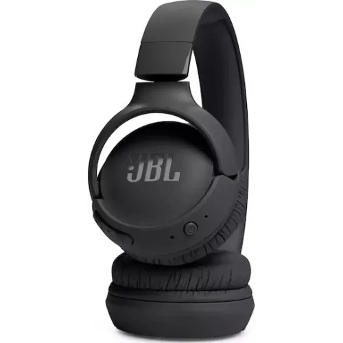 JBL Tune 520BT Ασύρματα / Ενσύρματα On Ear Ακουστικά με 57 ώρες Λειτουργίας και Quick Charge Μαύρα