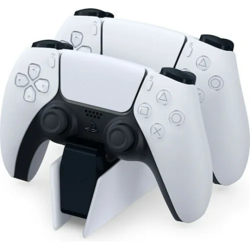 Sony DualSense Charging Station Βάση για 2 χειριστήρια PS5 Λευκή PS719374107