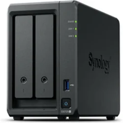 Synology DiskStation NAS Tower με 2 θέσεις για HDD/M.2/SSD και 2 θύρες Ethernet