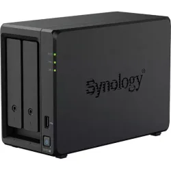 Synology DiskStation NAS Tower με 2 θέσεις για HDD/M.2/SSD και 2 θύρες Ethernet