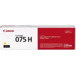 Canon 075H Γνήσιο Toner Laser Εκτυπωτή Κίτρινο