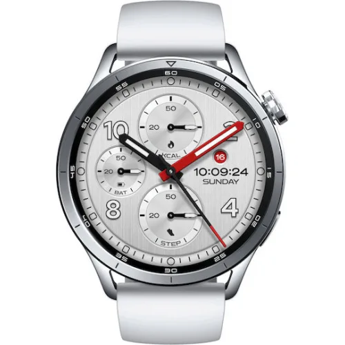 Xiaomi Watch S5 Stainless Steel 46mm Αδιάβροχο με Παλμογράφο (Silver)