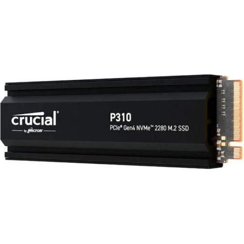 Crucial P310 Gen4 SSD 2TB τύπου M.2 με σύνδεση PCI Express 4.0 και Ψύκτρα CT2000P310SSD5