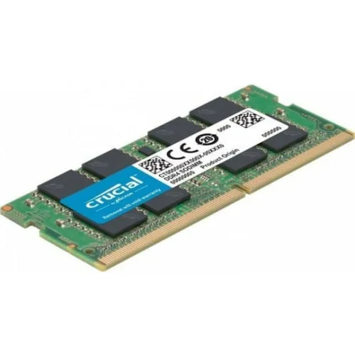 Crucial DDR4 32GB RAM με 2x16GB Modules και Ταχύτητα 3200 για LaptopΚωδικός: CT2K16G4SFRA32A