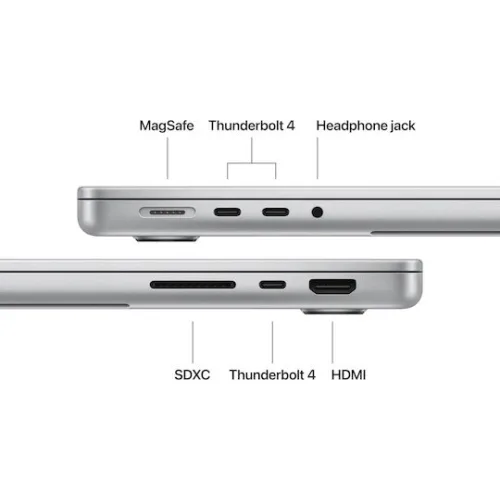 Apple MacBook Pro 14.2" IPS Retina Display 120Hz (M5-10-Core/24GB/1TB SSD/10-Core GPU) Silver (GR Keyboard)
