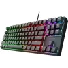 Trust 25724 Gaming Μηχανικό Πληκτρολόγιο Tenkeyless με Huano Brown διακόπτες και RGB φωτισμό (Αγγλικό US)