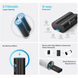 TP-LINK Αξεσουάρ CCTV Μαύρο TAPO A100
