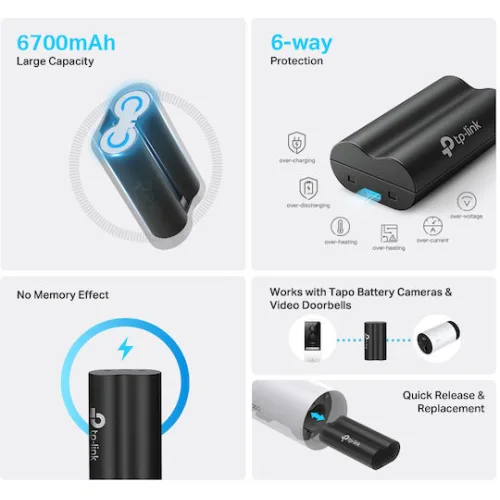 TP-LINK Αξεσουάρ CCTV Μαύρο TAPO A100