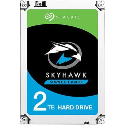 Seagate SkyHawk +Rescue 2TB HDD Σκληρός Δίσκος 3.5" SATA III με 256MB Cache για Desktop / Καταγραφικό ST2000VX017