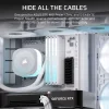 Corsair Frame 4500X RS-R ARGB Gaming Midi Tower Κουτί Υπολογιστή με Πλαϊνό Παράθυρο Λευκό