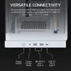 Corsair Frame 4500X RS-R ARGB Gaming Midi Tower Κουτί Υπολογιστή με Πλαϊνό Παράθυρο Λευκό
