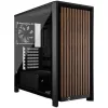 Corsair FRAME 4000D WOOD RS Gaming Midi Tower Κουτί Υπολογιστή με Πλαϊνό Παράθυρο Black/Walnut