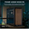Corsair FRAME 4000D WOOD RS Gaming Midi Tower Κουτί Υπολογιστή με Πλαϊνό Παράθυρο Black/Walnut