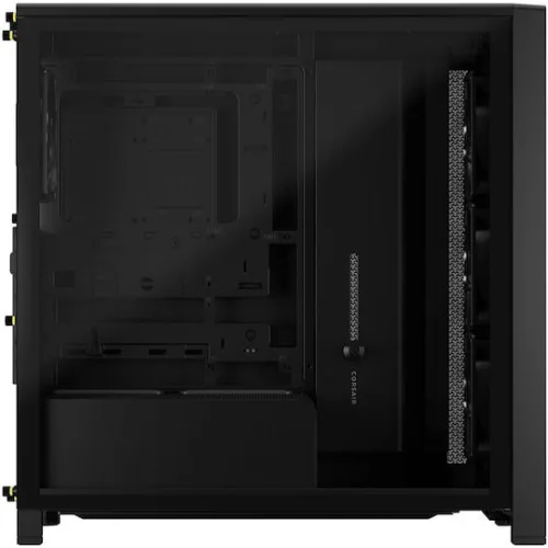 Corsair FRAME 4000D WOOD RS Gaming Midi Tower Κουτί Υπολογιστή με Πλαϊνό Παράθυρο Black/Walnut