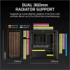 Corsair FRAME 4000D WOOD RS Gaming Midi Tower Κουτί Υπολογιστή με Πλαϊνό Παράθυρο Black/Walnut