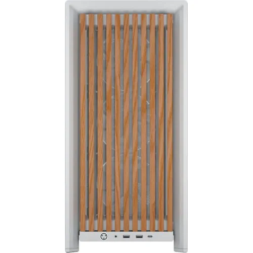 Corsair FRAME 4000D WOOD RS Gaming Midi Tower Κουτί Υπολογιστή με Πλαϊνό Παράθυρο White/Oak