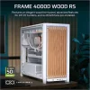 Corsair FRAME 4000D WOOD RS Gaming Midi Tower Κουτί Υπολογιστή με Πλαϊνό Παράθυρο White/Oak
