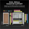 Corsair FRAME 4000D WOOD RS Gaming Midi Tower Κουτί Υπολογιστή με Πλαϊνό Παράθυρο White/Oak