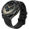 HiFuture Active Aluminium Αδιάβροχο Smartwatch με Παλμογράφο (Black Yellow)