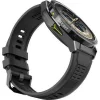 HiFuture Active Aluminium Αδιάβροχο Smartwatch με Παλμογράφο (Black Yellow)