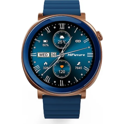 HiFuture Aurora Smartwatch με Παλμογράφο (Μπλε)