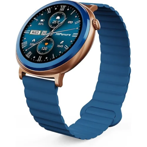 HiFuture Aurora Smartwatch με Παλμογράφο (Μπλε)