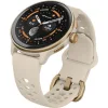 HiFuture Vela Stainless Steel 47mm Smartwatch με Παλμογράφο (Μπεζ)