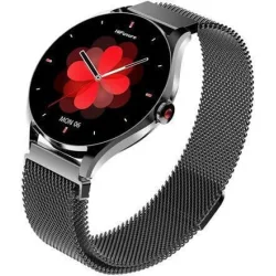 HiFuture Aura 2 Smartwatch με Παλμογράφο (Μαύρο)
