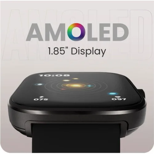 HiFuture Lume Pro Aluminium 46mm Αδιάβροχο Smartwatch με Παλμογράφο (Μαύρο)