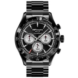 HiFuture Go Pro 2 Stainless Steel Smartwatch (Μαύρο)