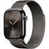 Apple Watch Series 10 Cellular Titanium 42mm Αδιάβροχο με eSIM και Παλμογράφο (Slate Titanium με Slate Milanese Loop)