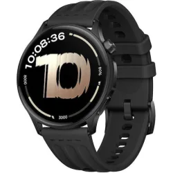 OnePlus Watch Lite Stainless Steel 45mm Αδιάβροχο με Παλμογράφο (Μαύρο)