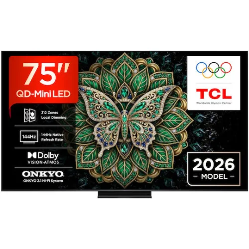 TCL Smart Τηλεόραση 75" 4K UHD QD-Mini LED C6K Pro HDR (2026) 75C6K Pro