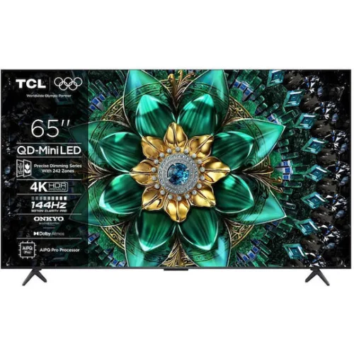 TCL Smart Τηλεόραση 65" 4K UHD Mini LED 65Q6C HDR (2025)