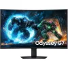 Samsung Odyssey G7 G75F VA HDR Curved Gaming Monitor 37" 4K 3840x2160 165Hz με Χρόνο Απόκρισης 1ms GTG