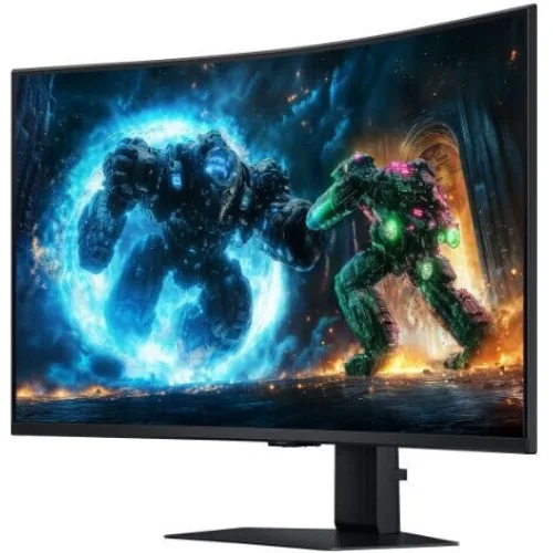 Samsung Odyssey G7 G75F VA HDR Curved Gaming Monitor 37" 4K 3840x2160 165Hz με Χρόνο Απόκρισης 1ms GTG