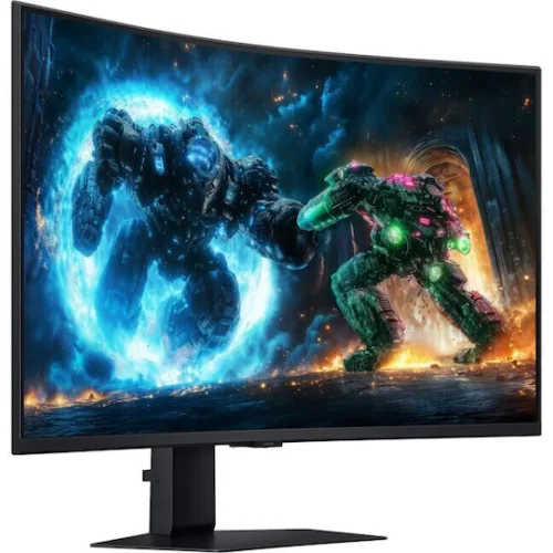 Samsung Odyssey G7 G75F VA HDR Curved Gaming Monitor 37" 4K 3840x2160 165Hz με Χρόνο Απόκρισης 1ms GTG