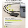 Goobay Braided USB 3.0 Cable USB-C male - USB-C 240W PD Μαύρο 1.5m 74776 Bulk