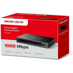 Mercusys MS108GS v1 Unmanaged L2 Switch με 8 Θύρες Gigabit (1Gbps) Ethernet