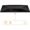 AOC Q27G42XNE VA HDR Monitor 27" QHD 2560x1440 180Hz με Χρόνο Απόκρισης 1ms GTG