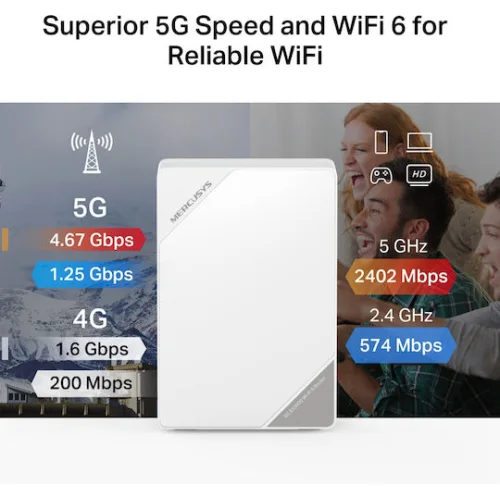 Mercusys MB520-5G Ασύρματο 5G Router Wi‑Fi 6