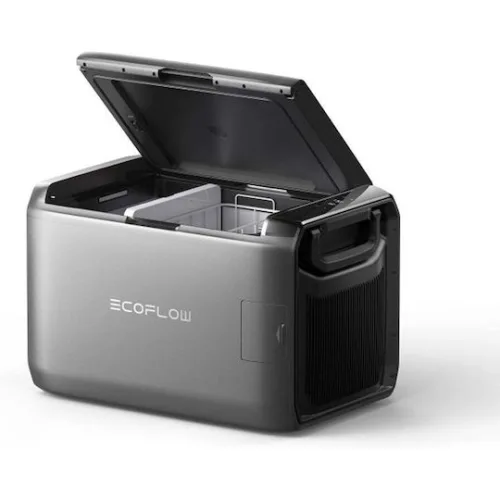 EcoFlow Glacier Classic Φορητό Ψυγείο 55lt 12V / 24V / 100-240V / Ηλιακό Γκρι