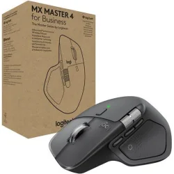 Logitech MX Master 4 for Business Ασύρματο Εργονομικό Bluetooth Ποντίκι Graphite