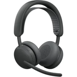 Logitech Zone Wireless 2 ES Teams Version On Ear Multimedia Ακουστικά με μικρόφωνο και σύνδεση Bluetooth σε Γκρι χρώμα