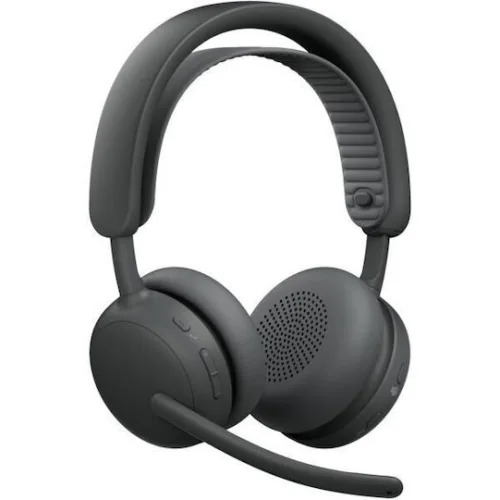 Logitech Zone Wireless 2 ES Teams Version On Ear Multimedia Ακουστικά με μικρόφωνο και σύνδεση Bluetooth σε Γκρι χρώμα