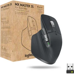 Logitech MX Master 3S For Business Ασύρματο Εργονομικό Bluetooth Ποντίκι Space Gray