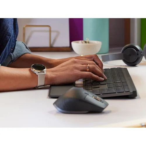 Logitech MX Master 3S For Business Ασύρματο Εργονομικό Bluetooth Ποντίκι Space Gray