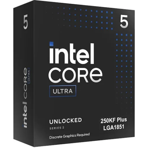 Intel Ultra 5 250KF Plus 4.2GHz Επεξεργαστής 18 Πυρήνων για Socket 1851 σε Κουτί