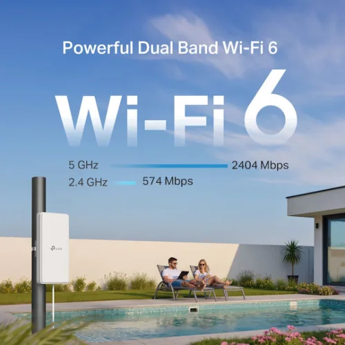 TP-Link 5G AX3000 Wi-Fi 6 Outdoor Router(ARCHER NX500-OUTDOOR) (TPARCHERNX500-OD)